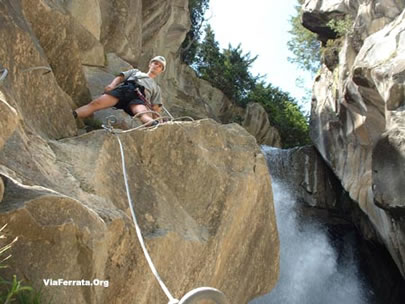 Via Ferrata Cascade de la Fraîche, Pralognan La Vanoise